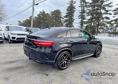2019 Mercedes-Benz Gle Coupe 43 Amg z USA, uszkodzony, nr VIN 4JGED6EB3KA146098
